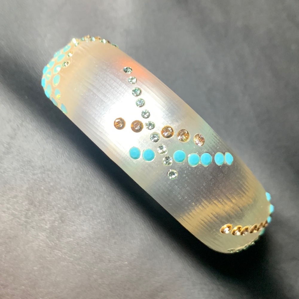Alexis Bittar Lucite Hinged Bracelet